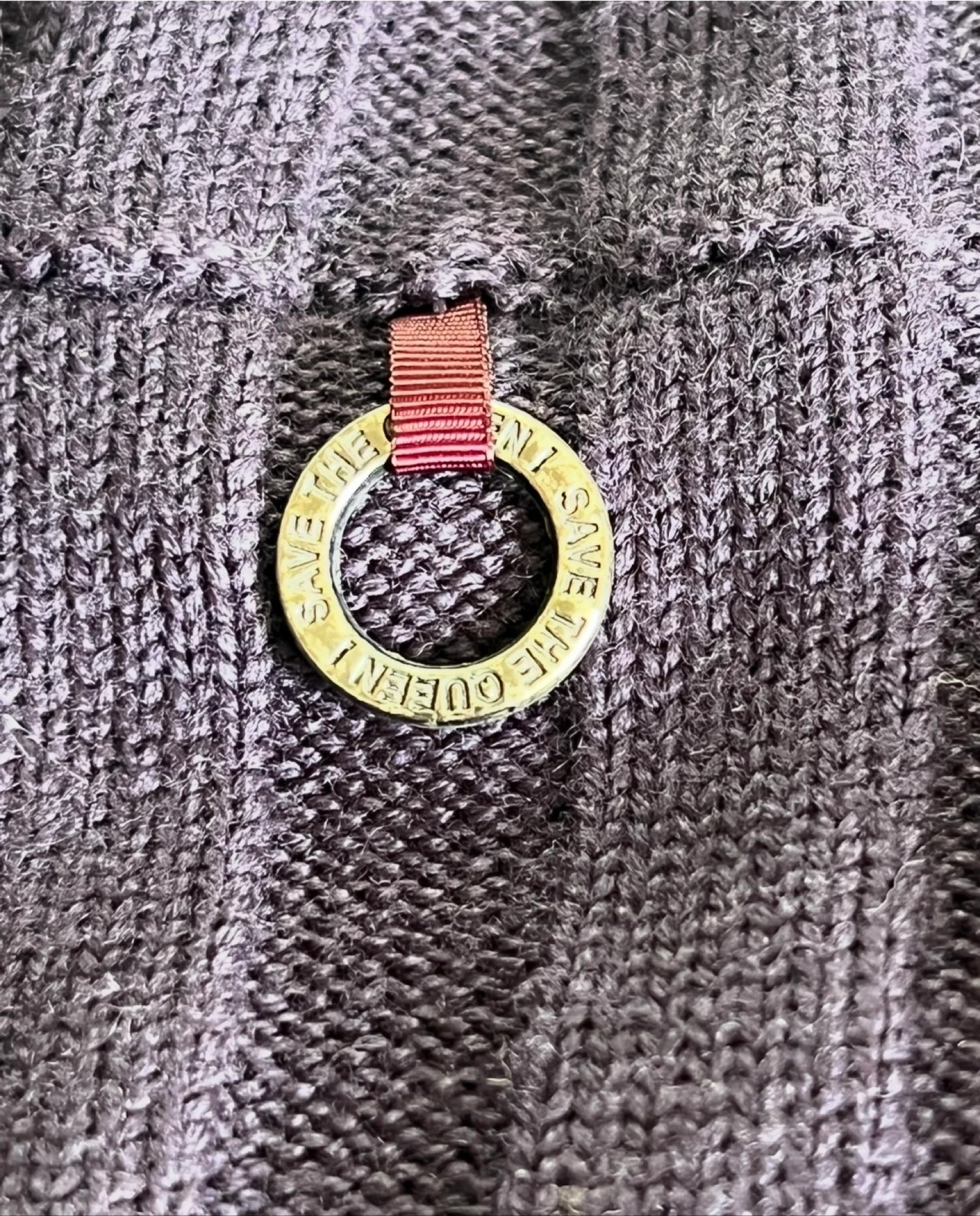 Save The Queen mixed wool pullover new without tags – photo 11